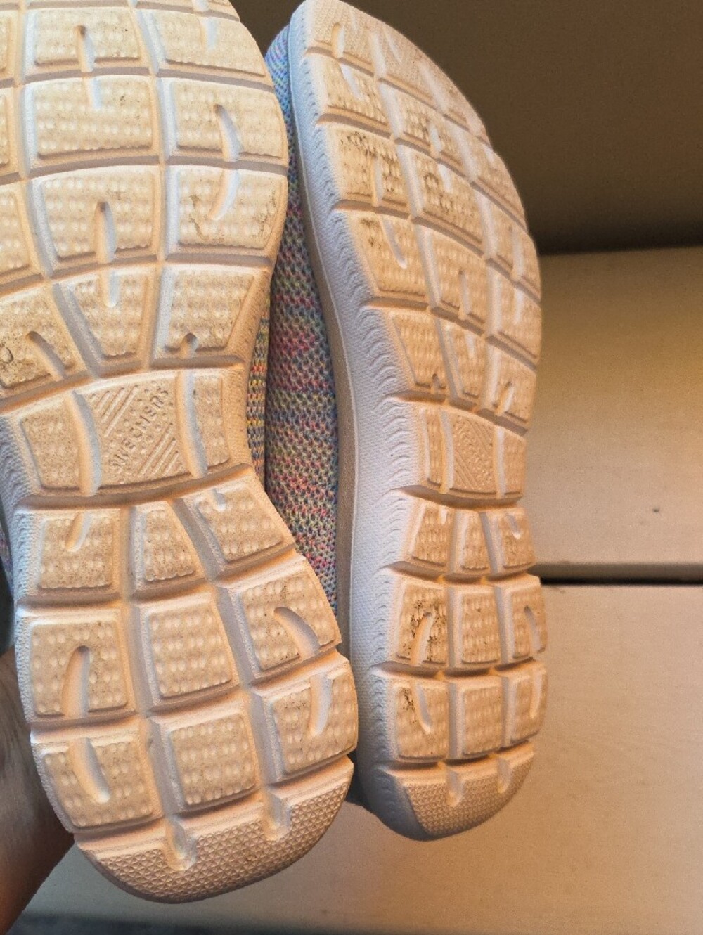 NWOB-Skechers Memory Foam Multicolor Slip-On Sneakers - Picture 6 of 8